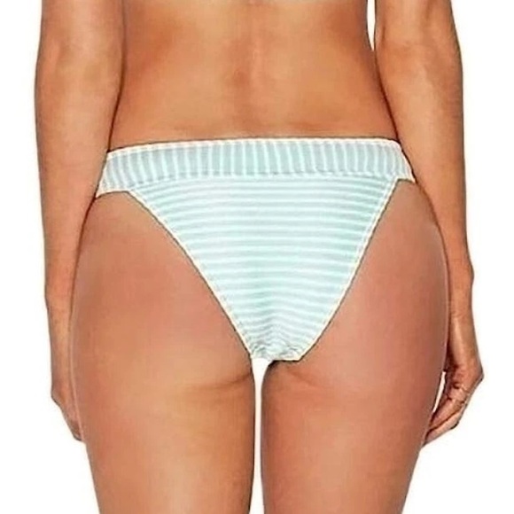 L*SPACE Women's VERONICA BOTTOM CLA Ribbed Bikini Bottom Size S - Picture 2 of 5